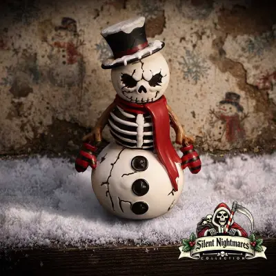 Figurine silent nightmares jack frost snowman